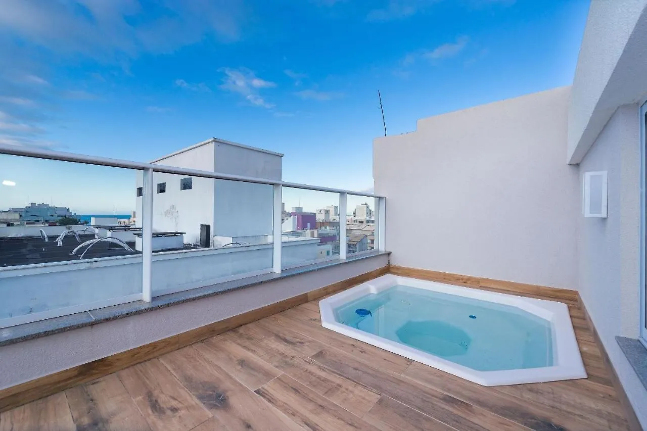 Terrazzo 602B - Cobertura Duplex A Poucos Metros Da Praia De Bombas - Condominio Com Piscina - Academia - Solario - بومبينهاس شقة